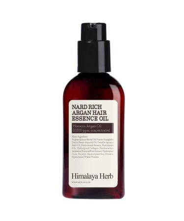 BOUQUET GARNI NARD Argan Hair Essence Oil - Hair Serum for Damaged Hair Care by Natural Moroco Argan Oil - Shinny Hair and Healthy Scalp - Avocado Oil  Jojoba Seed Oil  Amino Acids - 3.38 Fl. Oz.