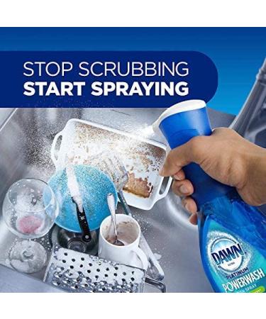 Dawn Powerwash Starter Kit Bundle - Fresh Scent Dish Spray & Detergent with Spray Bottle & 2 Refills - Buy Online on GoSupps.com