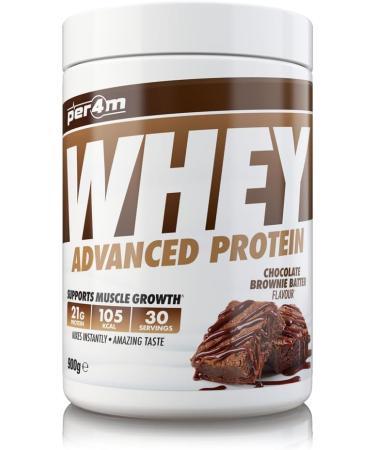 Per4m Whey Protein 900g Chocolate Brownie Paste - Buy Online on GoSupps.com