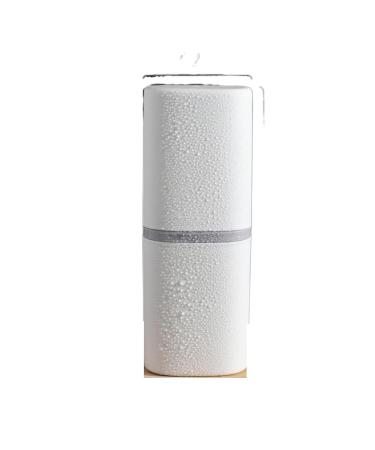 Digjobk toothbrush mug Travel Wash Cup Travel Portable Toothbrush Toothpaste Case Camping Outdoor Toothbrush Storage Box Bathroom (Color: Light Gray) 19.8*7.2 Light Gray