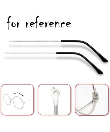 Munani Vintage Glasses Arm Replacement - Metal Frame Temple Arms Silver - Quality Accessories for Eyeglasses - Buy Online on GoSupps.com