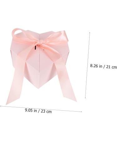 Abaodam 2 Pcs Love Box Chocolate Packaging Case Flower Heart Shape Case Candy Decorate Bridesmaid - Buy Online on GoSupps.com