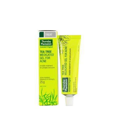 Thursday Plantation Tea Tree Medicated Gel - Acne Removal & Skin Repair Cream 25g - Buy Online on GoSupps.com