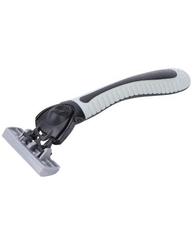 Buy Six Blade Razor - Dollar Shave Club Men's Razor with ABS Handle & Portable Stainless Steel Option - Best International Shipping - Buy Online on GoSupps.com