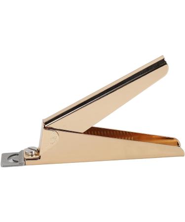 False Nail Clippers U-Shaped Easy Operation Stainless Steel False Nail Clippers High Strength Lightweight for Home and Salon Use (Gold) - Buy Online on GoSupps.com