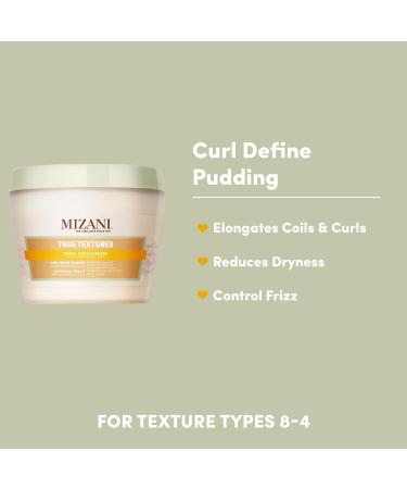 Mizani True Textures Curl Define Pudding - Moisturizing Frizz Control & Coconut Oil | 8 Oz | Paraben Free for Curly Hair | International Shipping Available - Buy Online on GoSupps.com