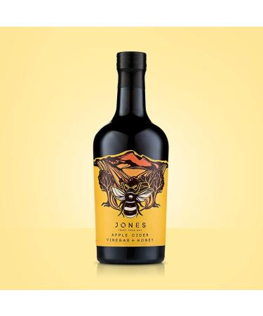 Jones Trust Your Gut Organic Apple Cider Vinegar With Honey Made With The Mother 20 Shots (500ml) - Buy Online on GoSupps.com