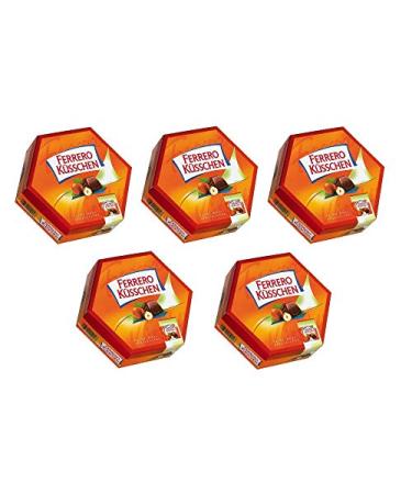 Ferrero 5 packs of 178g Ferrero K sschen fine nut specialty