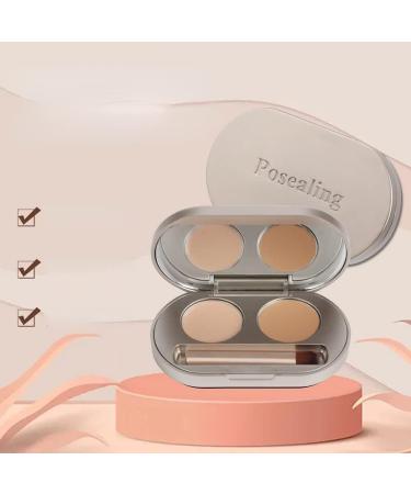 Anoudon Trim The Face Bright Nose Shadow Trim Concealer Two Tone Trim Cosmetic Enhances Properties Two Colors - Buy Online on GoSupps.com