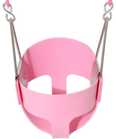 Take Me Away Pink Swing Seat - Heavy Duty Plastic Coated Chain - Playground Swing Set Replacement - Buy Online on GoSupps.com