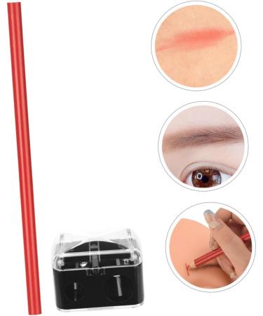 Healvian 1 Set Eyebrow Pencil Eyebrow Pen Eye Brow Pencil Brow Pencil Dark Pens Wood Red 1 count (Pack of 1) Red - Buy Online on GoSupps.com