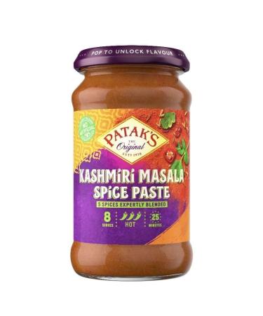 Patak's Kashmiri Masala Spice Paste | Authentic Indian Recipe | Aromatic Spices | 283g | (Pack of 6) - Buy Online on GoSupps.com