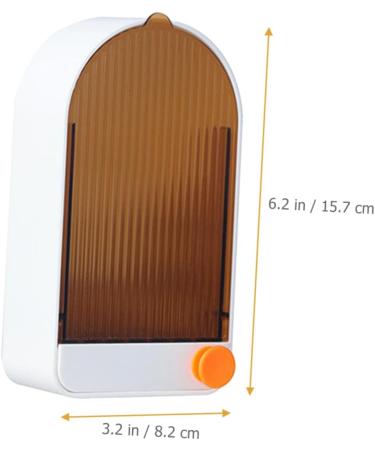 BRIGHTFUFU 2pcs Boxes Soap Drain Box Household The Hips Wall Hanging - Buy Online on GoSupps.com