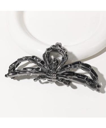 French Black Large Spider Hair Claw Clips - Luxury Accessories for Women and Girls - Buy Online on GoSupps.com