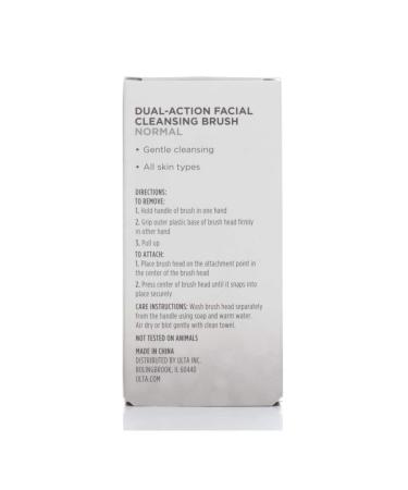ULTA Beauty Dual-Action Facial Cleansing System with Replacement Brushes - Buy Online on GoSupps.com