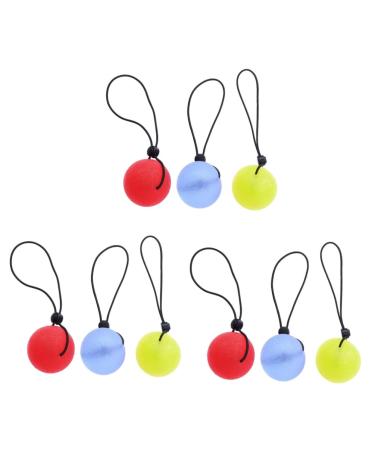 Gatuida 9 StK Fitness equipment Exercises squeezeball power balls train handle strengths ball fitness hand therapy panes round grip power ball grip ball