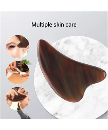 Gua Sha Board & Sandalwood Massage Comb Set | Face Lift Massage Tools for Glowing Skin - Buy Online on GoSupps.com