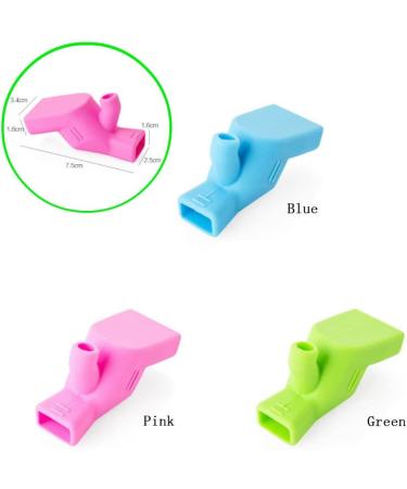 3Pcs Silicone Faucet Extender for Kids - Bathroom Sink & Kitchen Sink Extension | Perfect for Tooth Brushing & Gargling - Water Faucet Filter Included - Buy Online on GoSupps.com