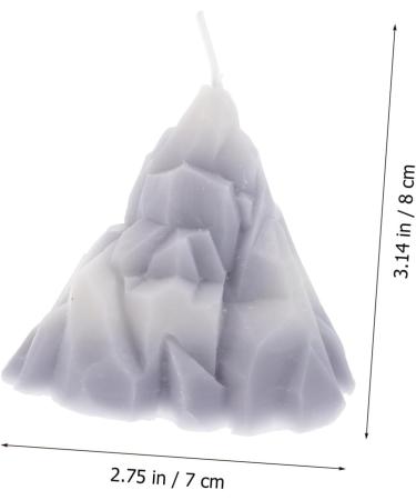 FRCOLOR 2pcs Mountain Shape Scented Candles | Decorative Aromatic Mini Candles for Home Decor - Buy Online on GoSupps.com