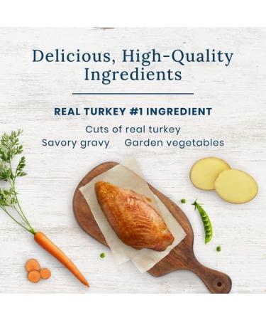 Blue Buffalo Tempting Toppers Dog Wet Food Turkey 3oz Pouch (Case of 24) Pack of 24 Turkey - Buy Online on GoSupps.com