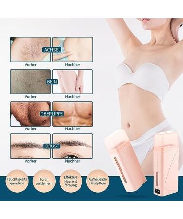 LIARTY Roll-On Warm Wax for Hair Removal - Painless Depilation for Men & Women | EU Plug - Buy Online on GoSupps.com