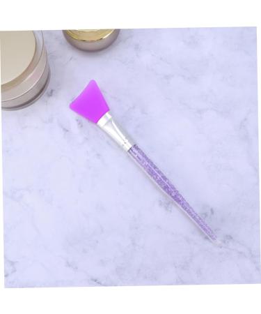 FRCOLOR Silicone Brush Facial Brush Facemask Brush Silicone Brush Makeup Brush Purple Makeup Brush Cosmetic 17*3cm Purple - Buy Online on GoSupps.com