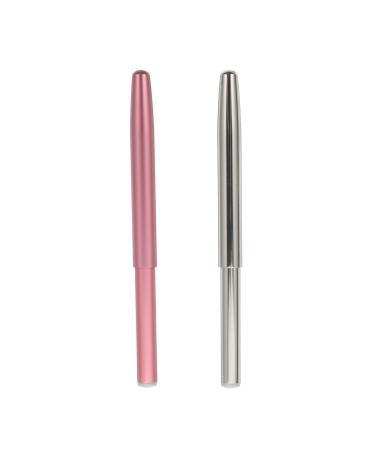 MAGICLULU 2pcs Lip Brush Makeup Brush Lady Makeup Brush Eye Makeup Tools Nail Monomer Dish Portable Makeup Brush Eye Lash Brush Tool Eyelash Miss Double Head Artificial Fiber Lipstick Brush
