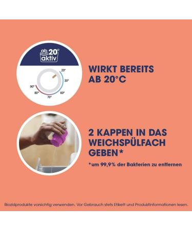 Sagrotan Laundry Hygiene for Sensitive Skin - Disinfectant Cleaner 8 x 1.5L | Hygienically Clean & Fresh Laundry - 12L Advantage Pack - Buy Online on GoSupps.com