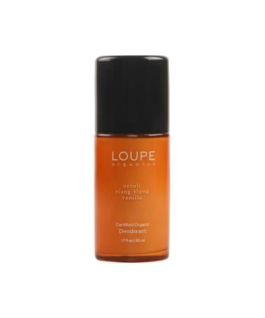 LOUPE | Upgraded Formula | Certified Organic Deodorant Roll-on | 100% Natural & Plant-Based Unisex Sensitive Skin | Scented with Organic Essential Oils | Neroli Ylang Ylang Vanilla DEO46 | Neroli Ylang Ylang Vanilla
