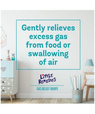 Little Remedies Gas Relief Drops | Natural Berry Flavor | Safe for Newborns | 1 fl oz (Pack of 6) - Buy Online on GoSupps.com