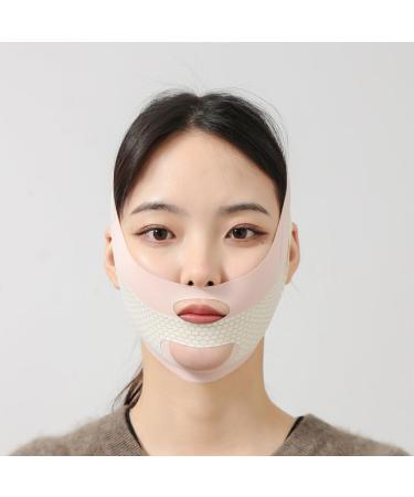 luxurious One-Piece Face Shaping Bandage Plasticity Full Face Lifting Mask Used to Lift and Tighten the Face and Nasolabial Folds - Buy Online on GoSupps.com
