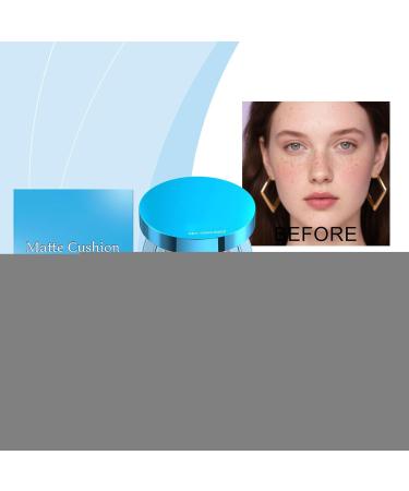 Velvet Matte Cushion Foundation Long-Lasting Concealer Makeup Light Coverage Cream Natural Glow Blend Radiant Finishing Base Travel Friendly For the - Buy Online on GoSupps.com