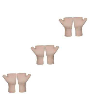 FRCOLOR 3 Pairs Pressure Wrist Wrist Compression Wrist Gloves Wrist Support Sleeves Wrist and Thumb Support Wrist Brace for Wrist Brace Compression Brace