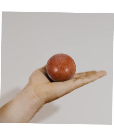 Toddmomy 2-Piece Health Ball Set | Handball Exercise Stress Balls for Myofascial Relaxation | Vintage Wooden Hand Massager | Fitness & Stress Relief - Buy Online on GoSupps.com