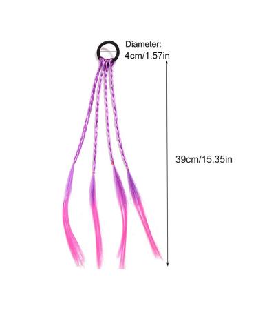 Colorful 7-Piece Children s Synthetic Hair Parts & Hair Accessories | Hair Extensions for Girls & Women - Buy Online on GoSupps.com