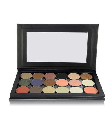 Coosei Magnetic Makeup Palette - Large Black Eyeshadow Organizer with Transparent Window | Empty Single-Layer Palette for Easy Customization - Buy Online on GoSupps.com