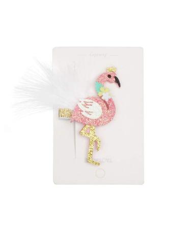 Amosfun Flamingo Hair Clips for Little Girls - 2PCS Pink Party Hairpins | Cute Hair Accessories - Buy Online on GoSupps.com