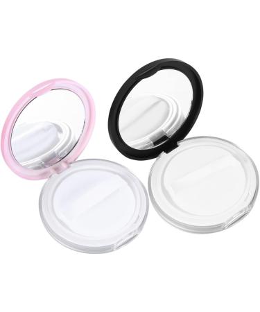 MAGICLULU 4 Sets Powder Puff Storage Box Loose Powder Compact Container Travel Lotion Container Portable Powder Container Accessories Rosy Lips Makeup Concealer Foundation Box Clamshell - Buy Online on GoSupps.com