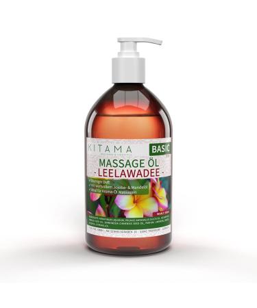 KitaMa massage oil aroma leelawade frangipani - body oil for massages - care oil - aroma oil - nourishing relaxation oil - Thai - 500ml Frangipani (Leelawadee) 500 ml (1 Pack)