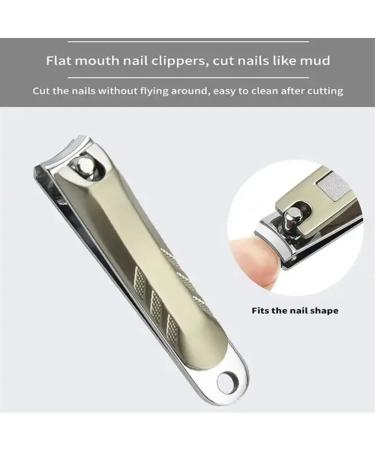 Nail Clipper Nail Clipper Set 5 Pieces Stainless Steel Nail Art Set Full Home Nail Trimmers Toenail Clippers Ergonomic Nail Clippers Sharp Nail Scissors C2 - Buy Online on GoSupps.com