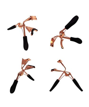 Professional Eyeline Pliers for Perfect Curling - Portable 180 Wide Opening Eyelash Curlers & Applicator (Red Gold) - International Shipping Available - Buy Online on GoSupps.com