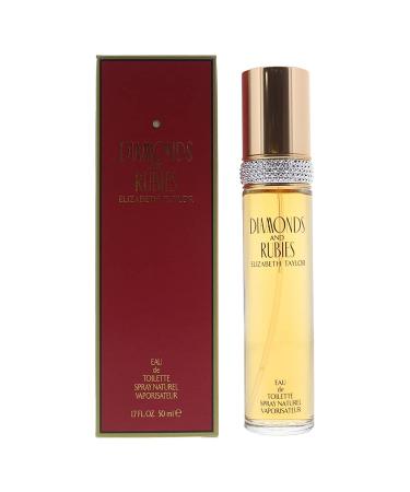Elizabeth Taylor (ELK2H) Diamonds & Rubies Eau De Toilette Spray for Women 1.7 oz Oriental 1.7 Fl Oz (Pack of 1) - Buy Online on GoSupps.com