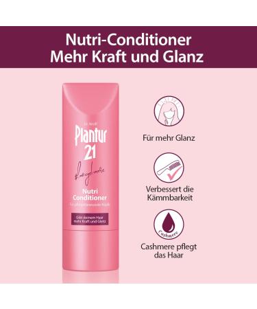 Plantur 21 Langhaire Nutri-Conditioner 175 ml - Strengthen & Shine | International Shipping - Buy Online on GoSupps.com