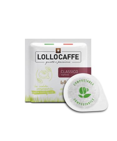 Lollo Caffe 'paper 150 ESE pods 44 mm classic blend Espresso Mokona/Tazzona compatible