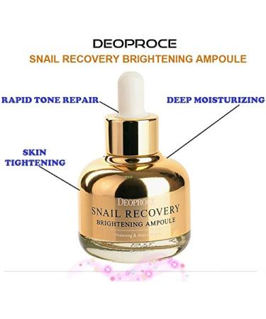 Deoproce Snail Repair Serum - Intensive Glowing & Anti-Wrinkle Korean Skin Care | International Shipping - Buy Online on GoSupps.com
