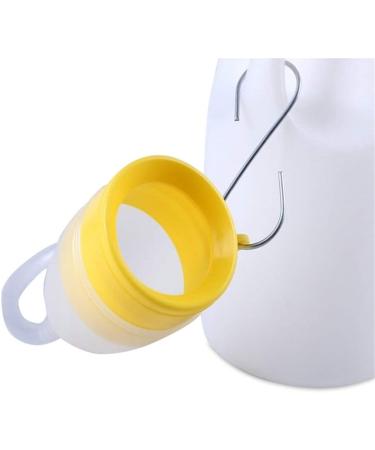 Reusable Urinal Bottle for Men 1700ML Patients Male Urinal Pee Bottle with 100Cm Pipe for Hospital Incontinence Elderly Travel Driving Camping - Buy Online on GoSupps.com
