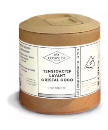 MY COSMETIK MY COSMETIK - Cleansing surfactant - coconut crystal - Gentle surfactant 100% plant origin - Foaming power and effective washing properties - Made in France - 30 g - in vegetable pot