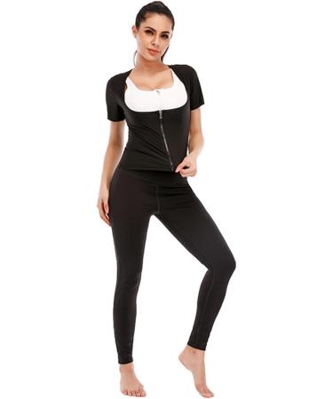 Women's Sauna Vest & Compression Shirts | Heat-Insulating Waist Trainer & Body Shaper Top | Size L/XL | Enhance Your Workout with Stylish Corsets - Buy Online on GoSupps.com