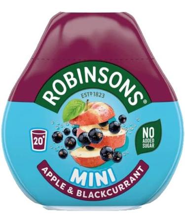 Robinsons Squash d Mini Squash d 2 Flavour Pack 2 x Lemon & Lime and 2x Apple & Blackcurrant No Added Sugar Real Fruit in Every Drop With Shanza Pen - Buy Online on GoSupps.com