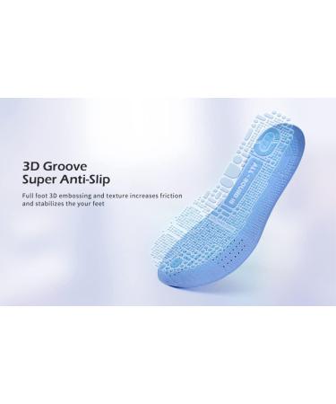 OUPOWER Soccer Football Cleat Insole Insert Gen3-Standard Thickness Blue Sky (US 9.5-10) - Enhanced Comfort and Support - Buy Online on GoSupps.com